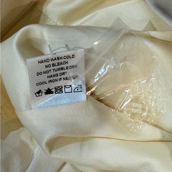 Women’s LPA Carlotta tailored ivory pants- Size XS - Picture 10 of 12